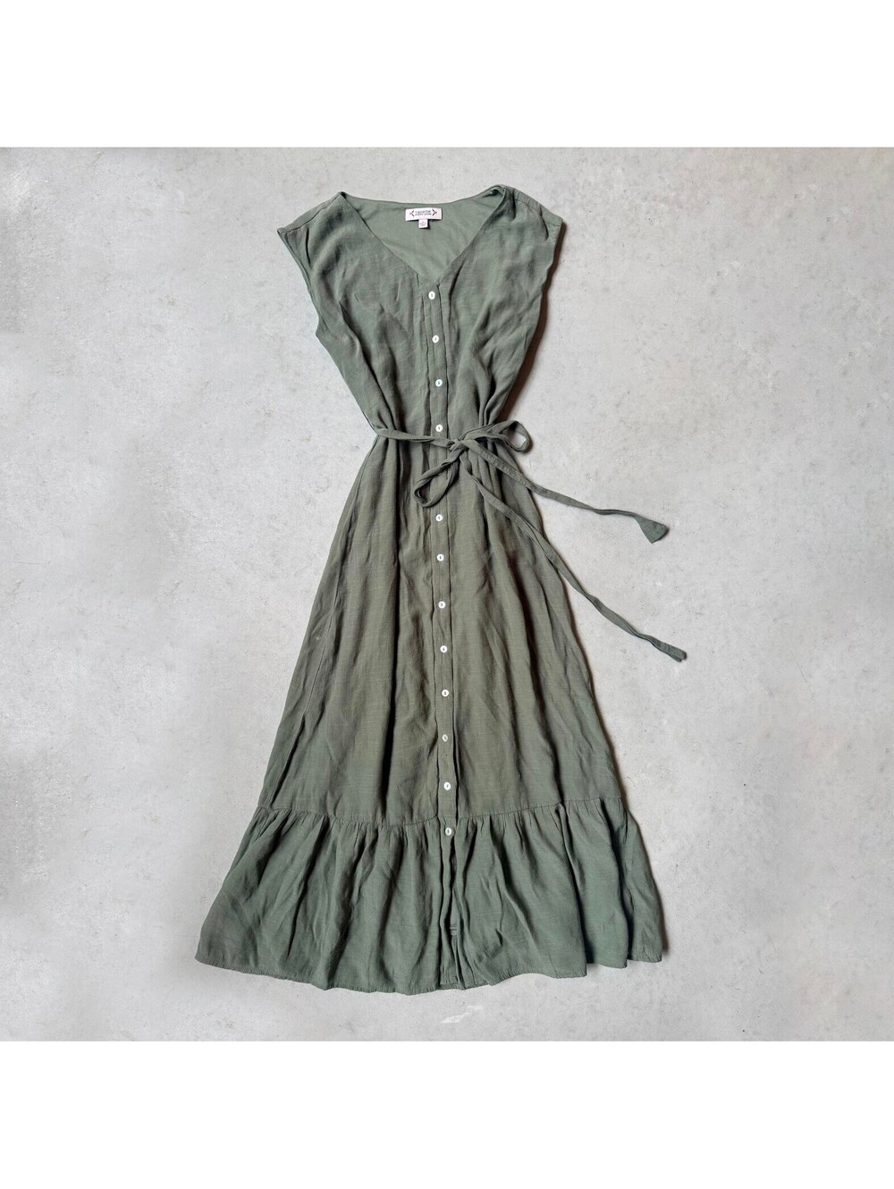 Autumn Wedding Guest Dress Green Button Front Maxi Dress Nanette Lepore